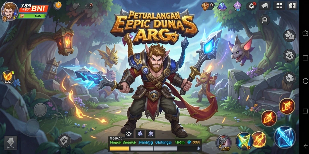 Tangkapan layar <strong>789BNI</strong> memperlihatkan aksi pertempuran yang mendebarkan.