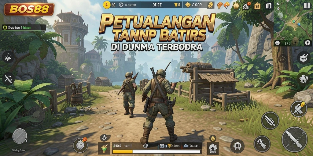 Gameplay Open World yang penuh petualangan di BOS88.