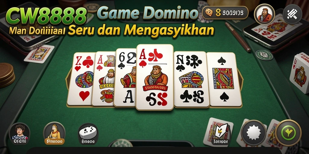 Tampilan gameplay seru dan interaktif dalam CW8888.