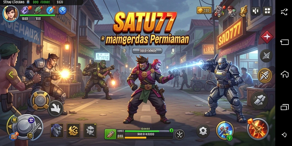 Tampilan gameplay yang menarik di dalam SATU77 dengan elemen strategi yang menonjol.