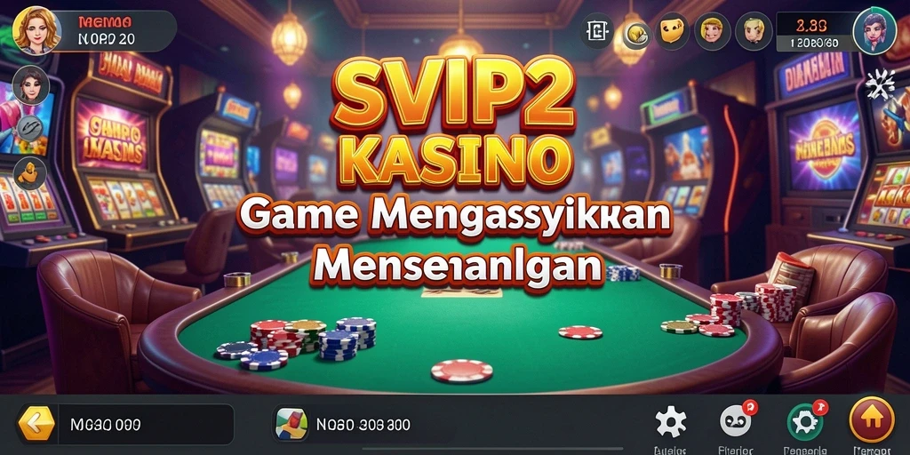 Tampilan menawan dari gameplay SVIP2 di dunia Kasino.
